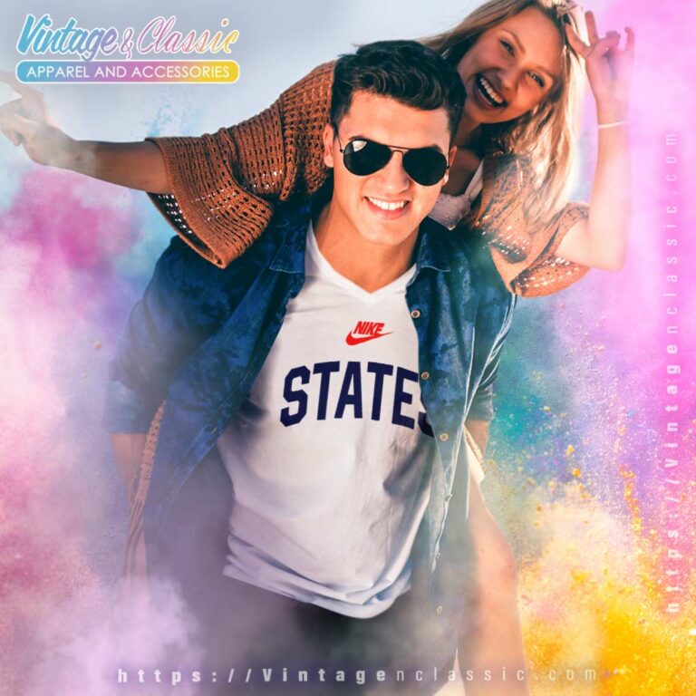 Nike Logo States V Neck TShirt Nike Logo States V Neck TShirt