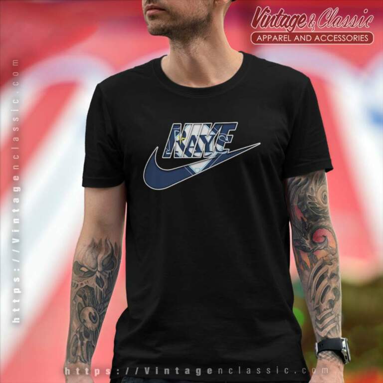 Nike Logo Tampa Bay Rays T Shirt Nike Logo Tampa Bay Rays T Shirt