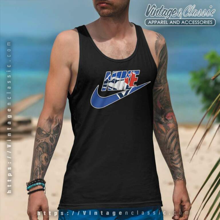 Nike Logo Toronto Blue Jays Tank Top Racerback Nike Logo Toronto Blue Jays Tank Top Racerback