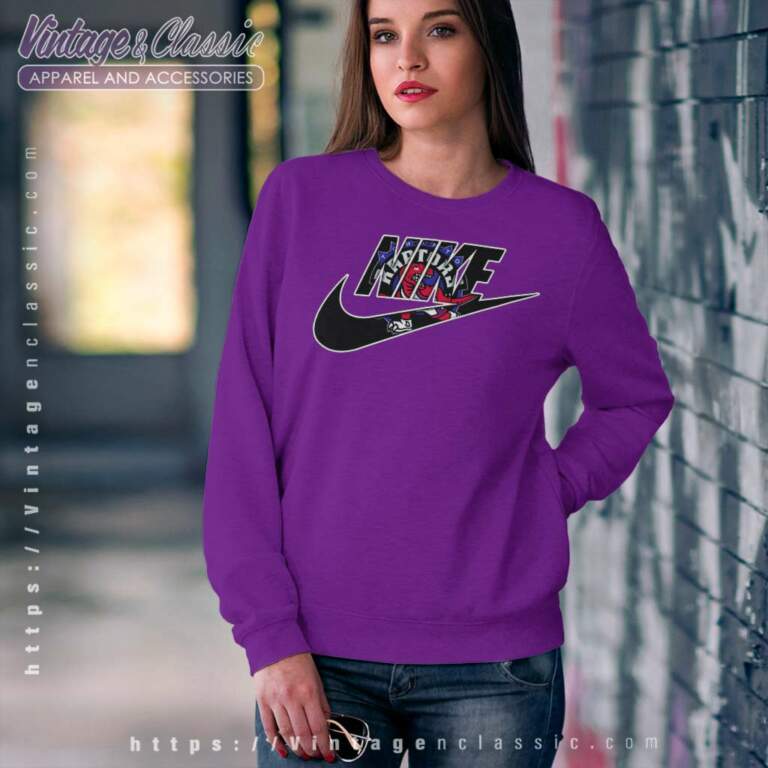Nike Logo Toronto Raptors Sweatshirt Nike Logo Toronto Raptors Sweatshirt