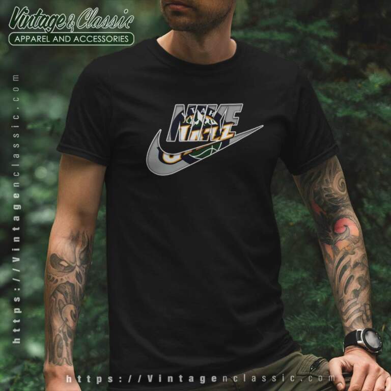 Nike Logo Utah Jazz T Shirt Nike Logo Utah Jazz T Shirt