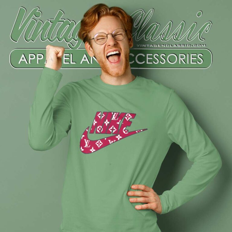 Nike Louis Vuitton Logo Shirt Long Sleeve Tee Nike Louis Vuitton Logo Shirt Long Sleeve Tee