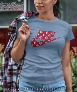 Nike Louis Vuitton Logo Shirt Women TShirt