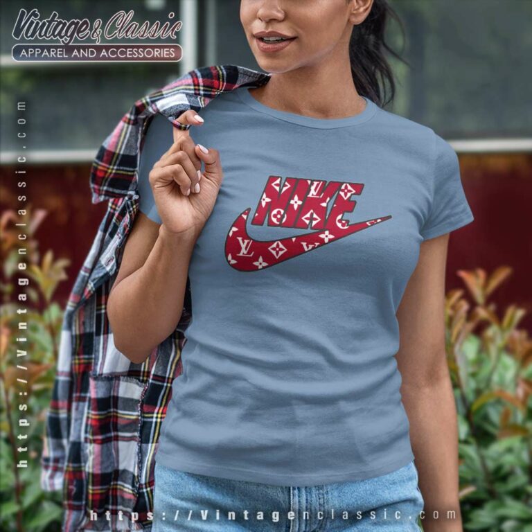 Nike Louis Vuitton Logo Shirt Women TShirt Nike Louis Vuitton Logo Shirt Women TShirt