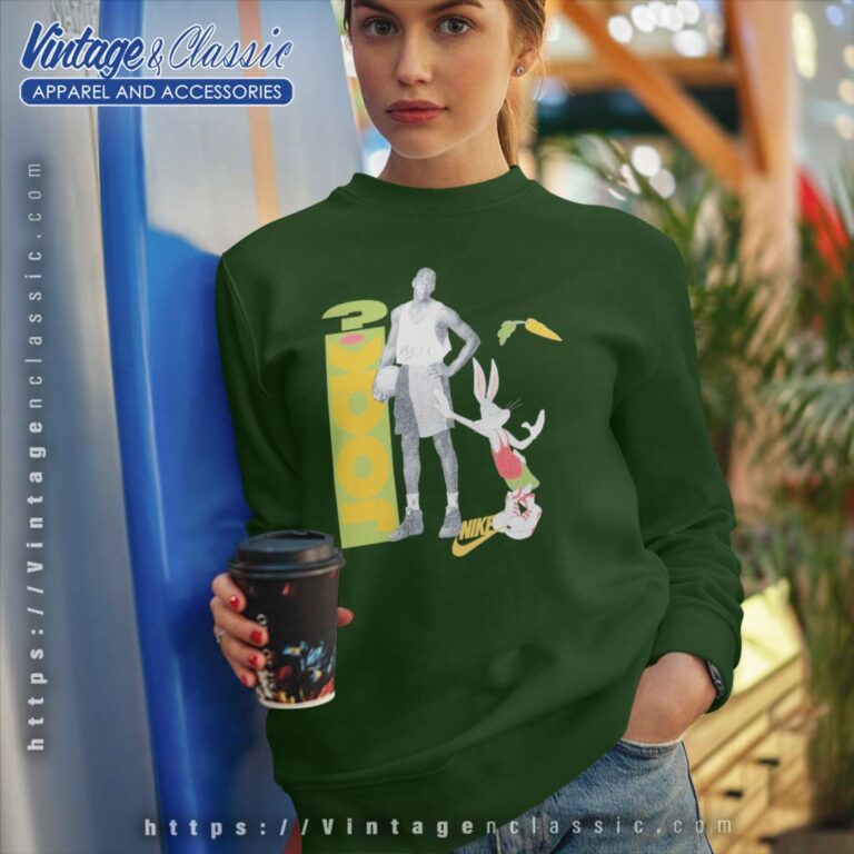 Nike Michael Jordan Bugs Bunny Whats Up Jock Sweatshirt Nike Michael Jordan Bugs Bunny Whats Up Jock Sweatshirt