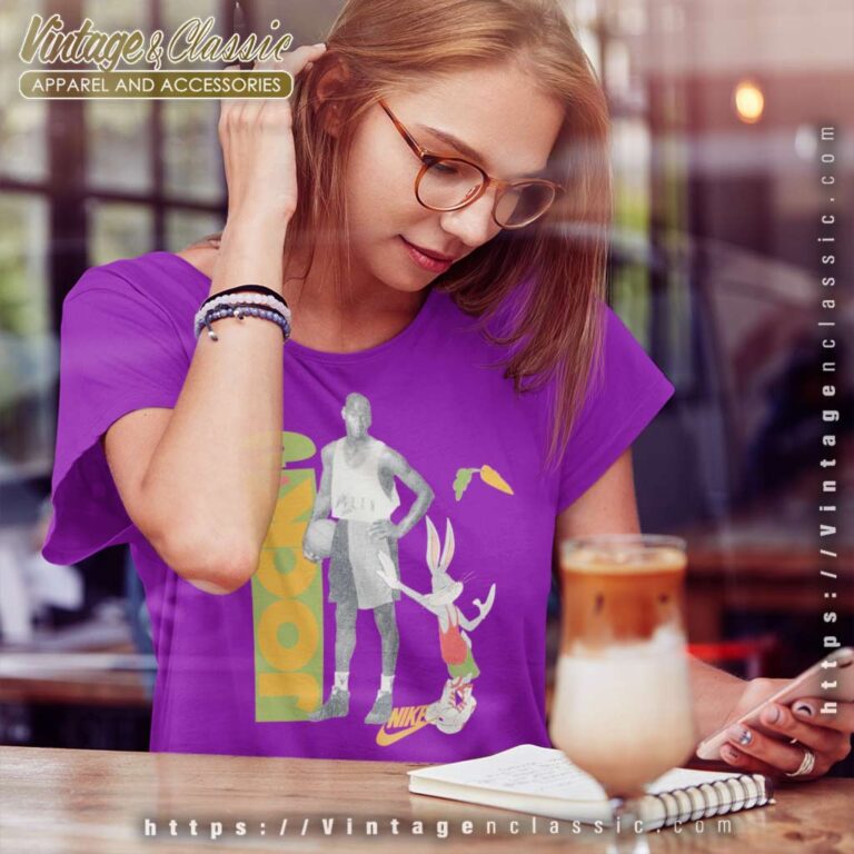 Nike Michael Jordan Bugs Bunny Whats Up Jock Women TShirt Nike Michael Jordan Bugs Bunny Whats Up Jock Women TShirt