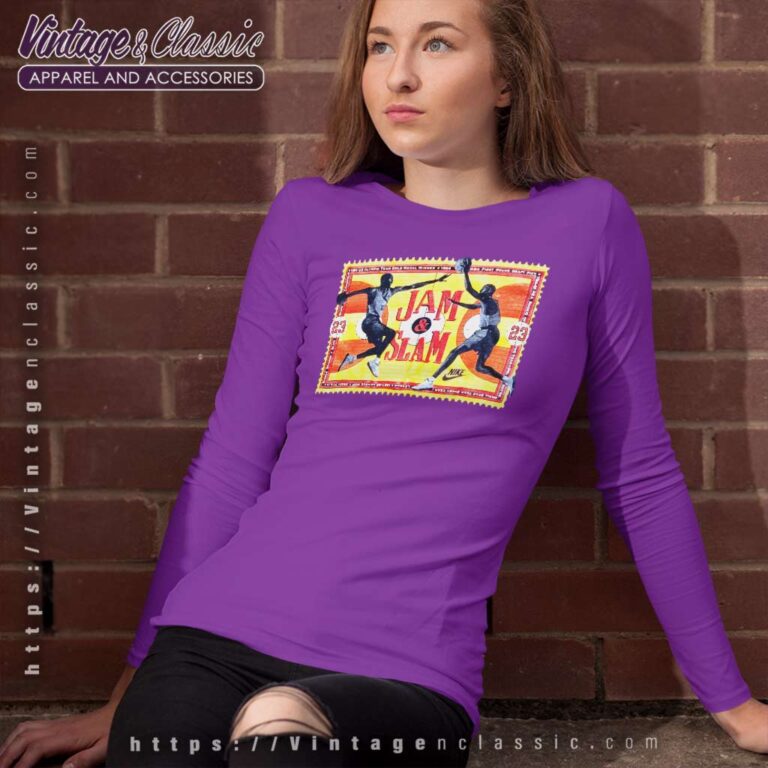 Nike Michael Jordan Jam Slam Long Sleeve Tee Nike Michael Jordan Jam Slam Long Sleeve Tee