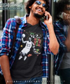 Nike Marvin The Martian Michael Jordan In Your Space V Neck TShirt