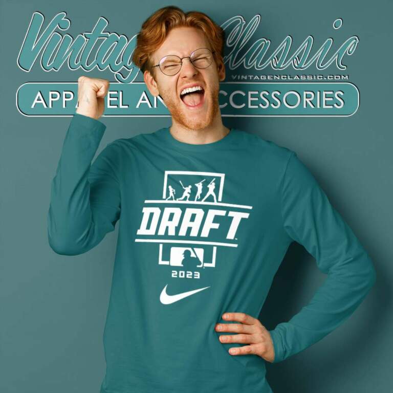 Nike Mlb Draft 2023 Logo Long Sleeve Tee Nike Mlb Draft 2023 Logo Long Sleeve Tee