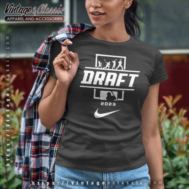 Nike Mlb Draft 2023 Logo Women TShirt Nike Mlb Draft 2023 Logo Women TShirt