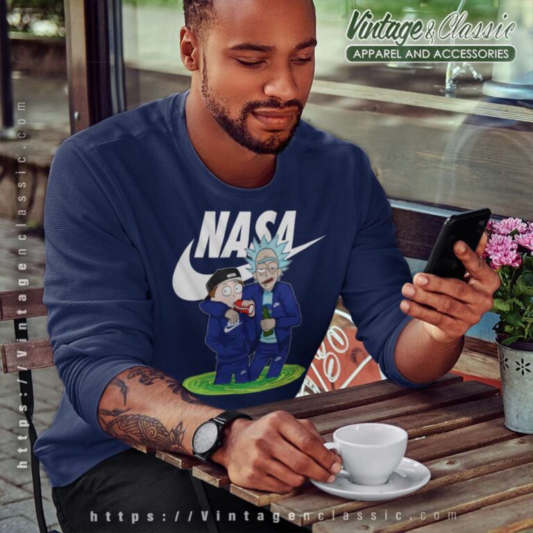 Nike Nasa Rick Morty Funny Sweatshirt Nike Nasa Rick Morty Funny Sweatshirt