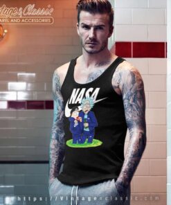 Nike Nasa Rick Morty Funny Tank Top Racerback