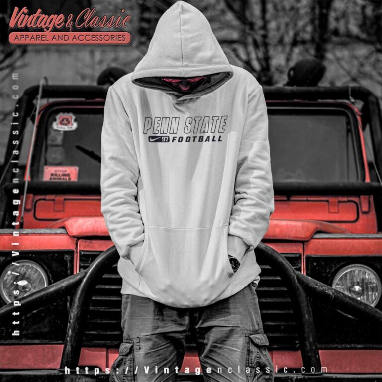 Nike Penn State Nittany Lions Vintage Hoodie Nike Penn State Nittany Lions Vintage Hoodie