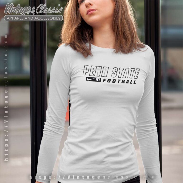Nike Penn State Nittany Lions Vintage Long Sleeve Tee Nike Penn State Nittany Lions Vintage Long Sleeve Tee