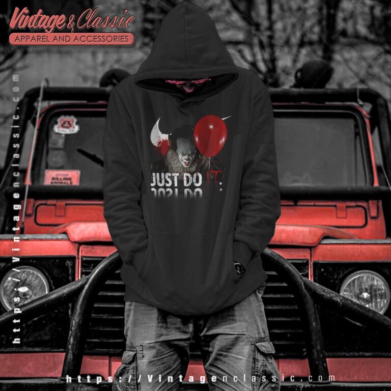 Nike Pennywise Just Do It Halloween Hoodie Nike Pennywise Just Do It Halloween Hoodie