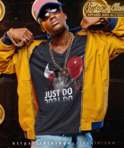 Nike Pennywise Just Do It Halloween V Neck TShirt