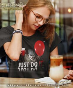 Nike Pennywise Just Do It Halloween Women TShirt