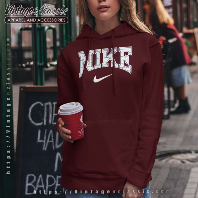 Nike Horizontal Stripe Logo Hoodie Nike Horizontal Stripe Logo Hoodie