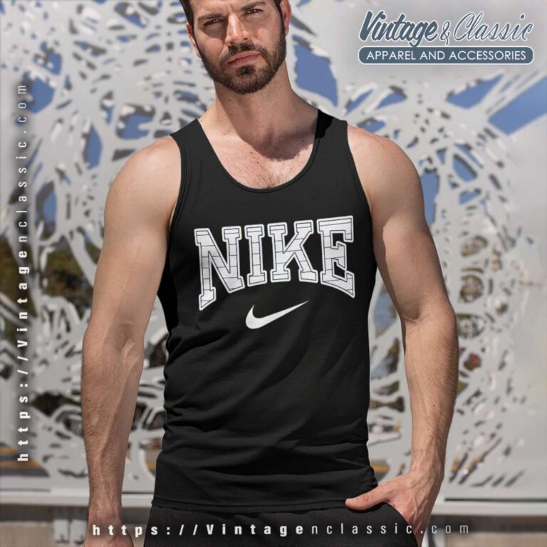 Nike Horizontal Stripe Logo Tank Top Racerback Nike Horizontal Stripe Logo Tank Top Racerback