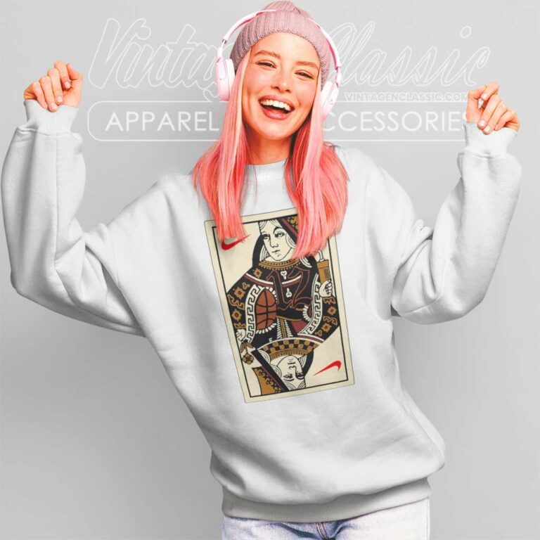 Nike Queen Card Of Swoosh Sweatshirt Nike Queen Card Of Swoosh Sweatshirt
