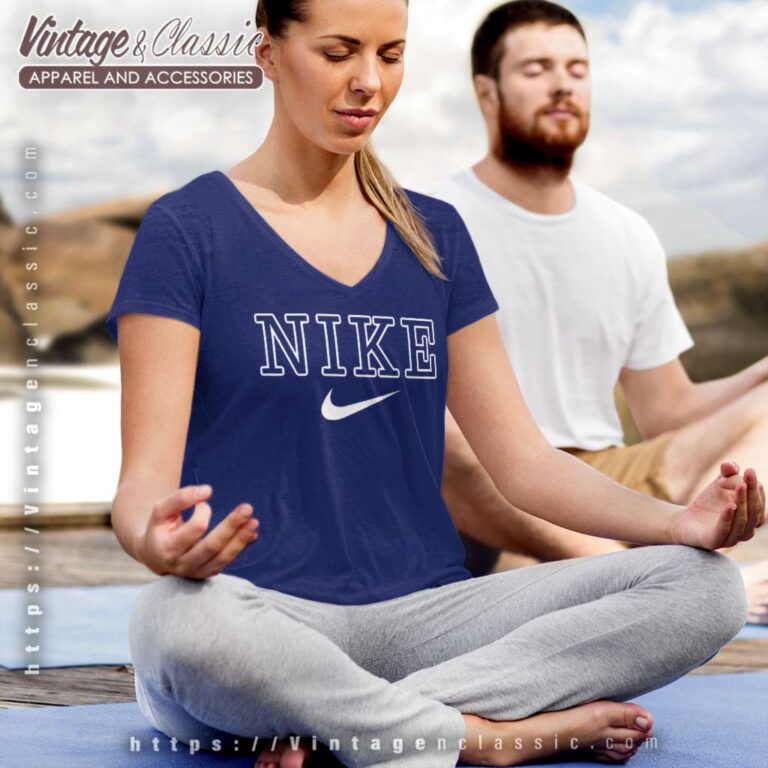 Nike Retro Logo V Neck TShirt Nike Retro Logo V Neck TShirt