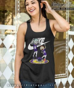 Nike Rick And Morty Minnesota Vikings Tank Top Racerback