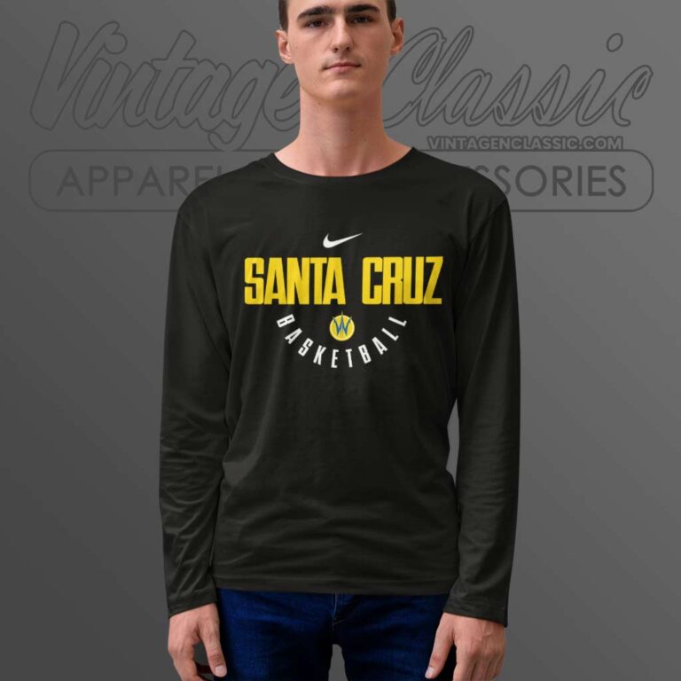 Nike Santa Cruz Warriors Nba Basketball Long Sleeve Tee Nike Santa Cruz Warriors Nba Basketball Long Sleeve Tee