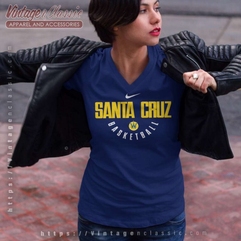Nike Santa Cruz Warriors Nba Basketball V Neck TShirt Nike Santa Cruz Warriors Nba Basketball V Neck TShirt