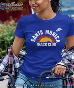 Nike Santa Monica Track Club Shirt Royal T shirt