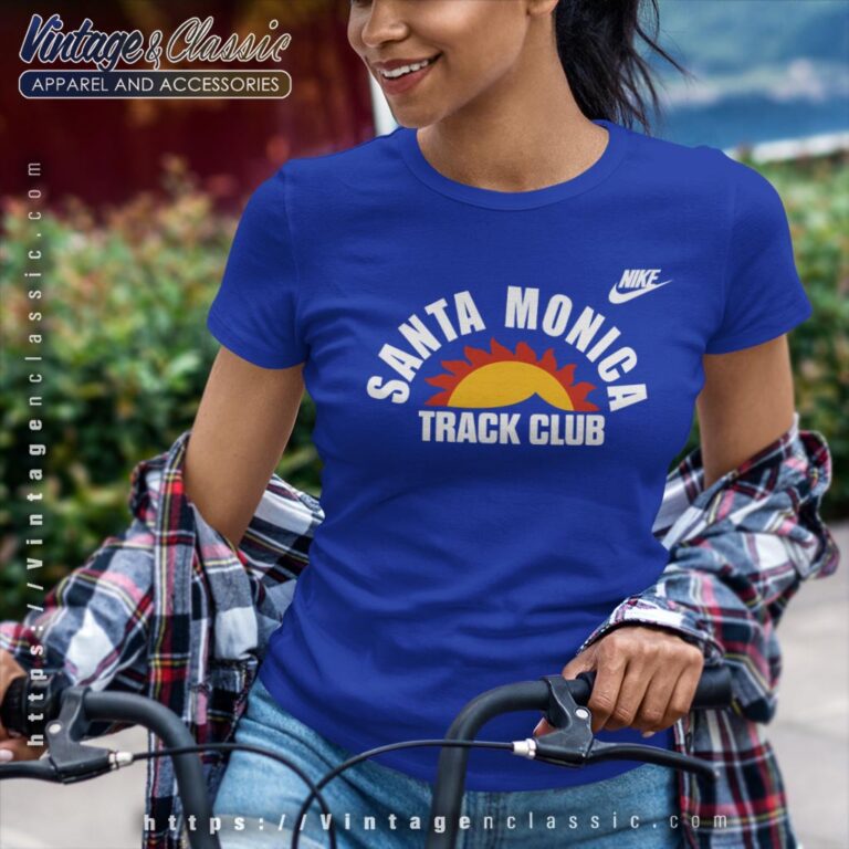 Nike Santa Monica Track Club Shirt Royal T shirt Nike Santa Monica Track Club Shirt Royal T shirt