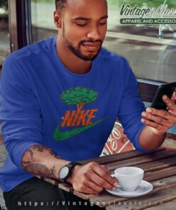 Nike Shaped Tree Trunk Logo Sweatshirt