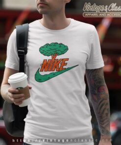 Nike Shaped Tree Trunk Logo T Shirt