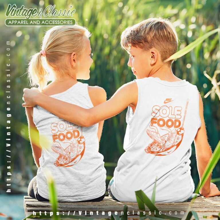Nike Sole Food Back Side Kids Tank Top Racerback Nike Sole Food Back Side Kids Tank Top Racerback