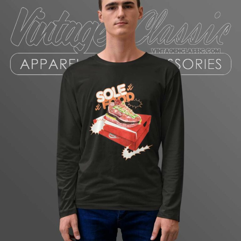 Nike Sole Food Burger Long Sleeve Tee Nike Sole Food Burger Long Sleeve Tee