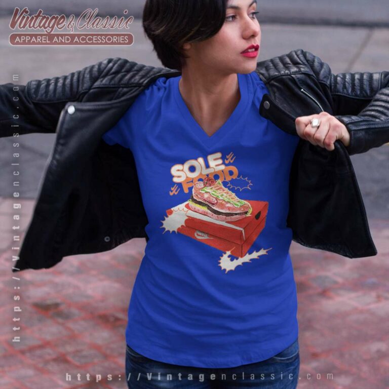 Nike Sole Food Burger V Neck TShirt Nike Sole Food Burger V Neck TShirt