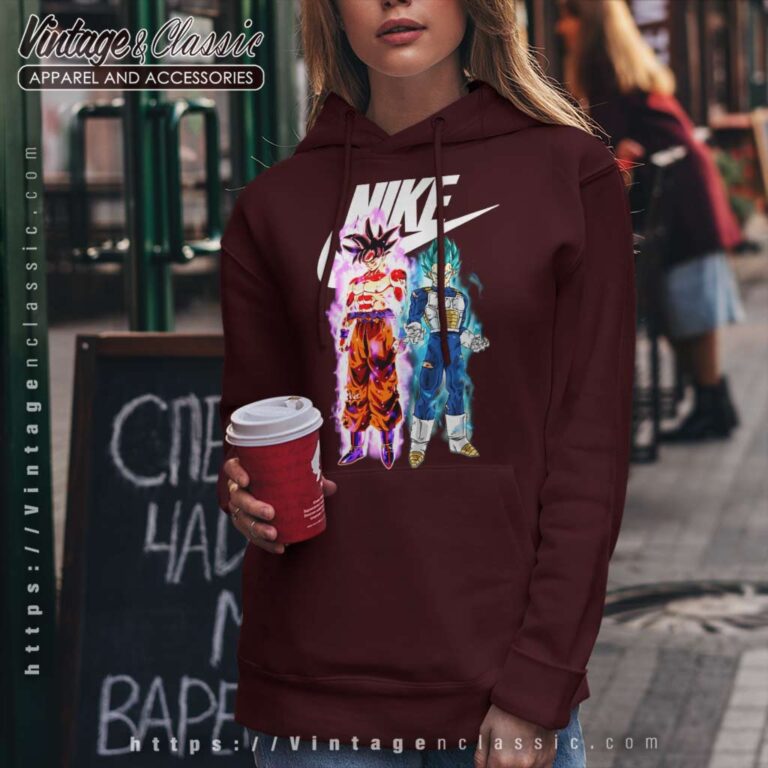 Nike Son Goku And Vegeta Dragon Ball Super Hoodie Nike Son Goku And Vegeta Dragon Ball Super Hoodie