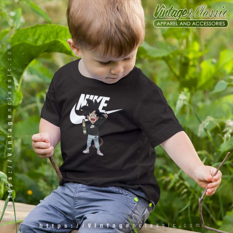 Nike Songoku Dragon Ball Funny Kids T Shirt Nike Songoku Dragon Ball Funny Kids T Shirt