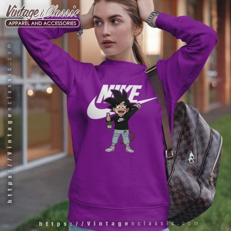 Nike Songoku Dragon Ball Funny Sweatshirt Nike Songoku Dragon Ball Funny Sweatshirt