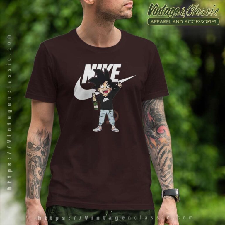 Nike Songoku Dragon Ball Funny T Shirt Nike Songoku Dragon Ball Funny T Shirt