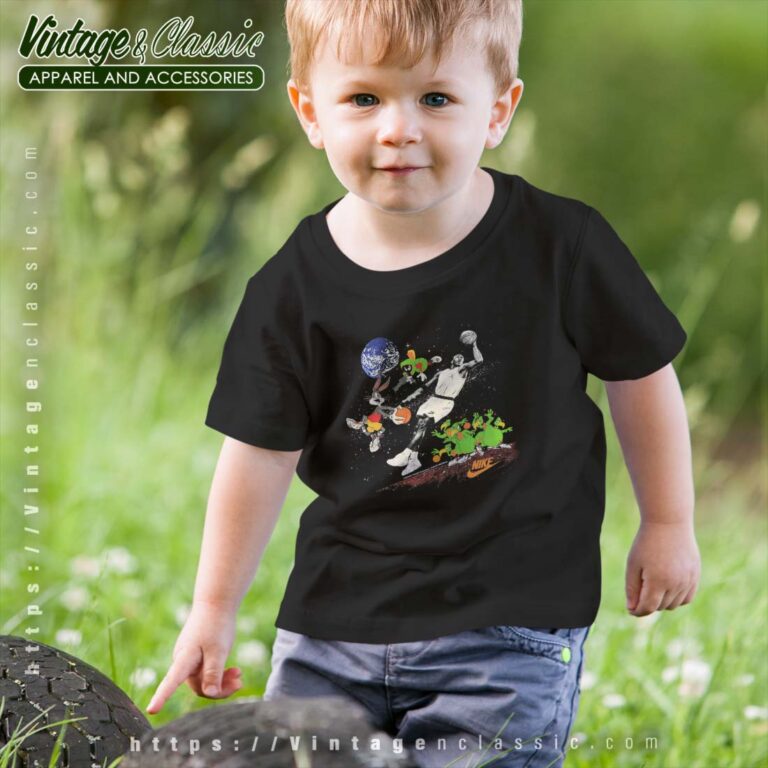 Nike Space Jam Michael Jordan Tshirt Kid Nike Space Jam Michael Jordan Tshirt Kid