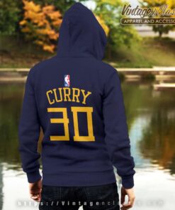 Nike Stephen Curry Golden State Warriors City Back Hoodie