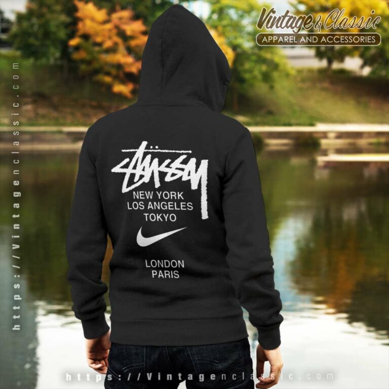 Nike Stussy X Stussy International Hoodie Back Side Nike Stussy X Stussy International Hoodie Back Side