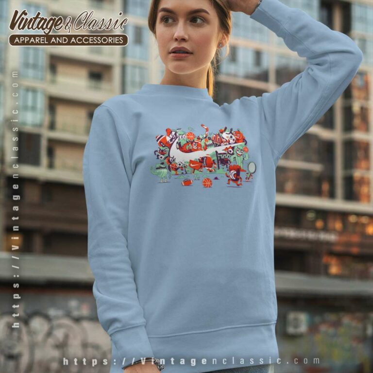 Nike Swoosh Cartoon Sweatshirt Nike Swoosh Cartoon Sweatshirt