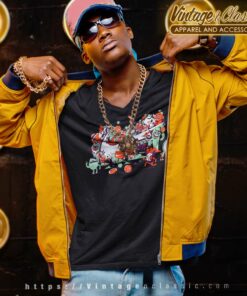 Nike Swoosh Cartoon V Neck TShirt