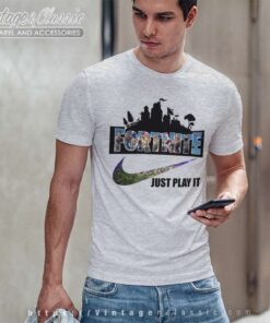 Nike Swoosh Logo Fortnite Just Play It Shirt 4 Nike Swoosh Logo Fortnite Just Play It T Shirt