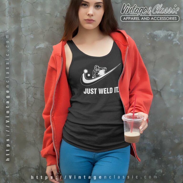 Nike Swoosh Logo Just Weld It Tank Top Racerback Nike Swoosh Logo Just Weld It Tank Top Racerback