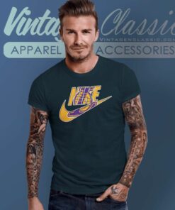 Nike Swoosh Los Angeles Lakers T Shirt