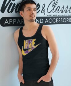Nike Swoosh Los Angeles Lakers Tank Top Racerback