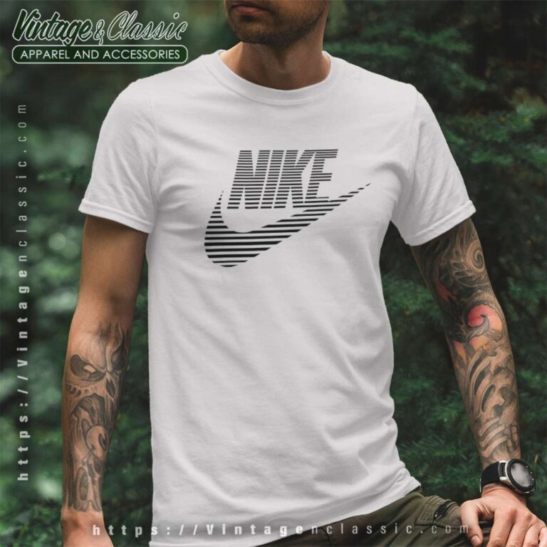 Nike Swoosh Speed Lines Logo T Shirt Nike Swoosh Speed Lines Logo T Shirt