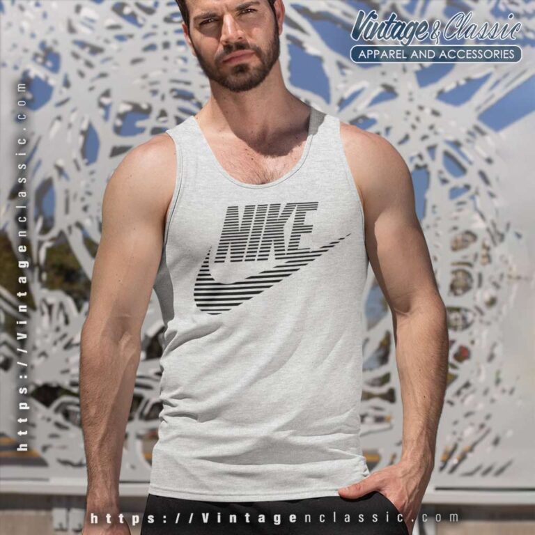 Nike Swoosh Speed Lines Logo Tank Top Racerback Nike Swoosh Speed Lines Logo Tank Top Racerback